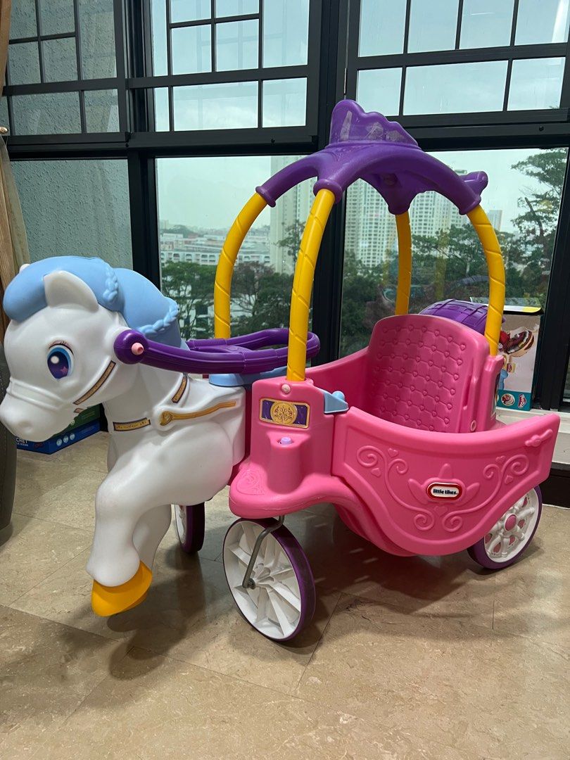 Little tikes horse and cart sales