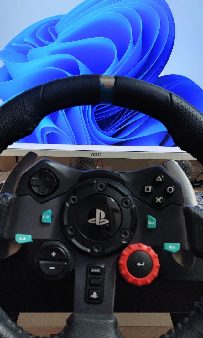 Logitech g29 steering wheel NO SHIFTER, Computers & Tech, Parts
