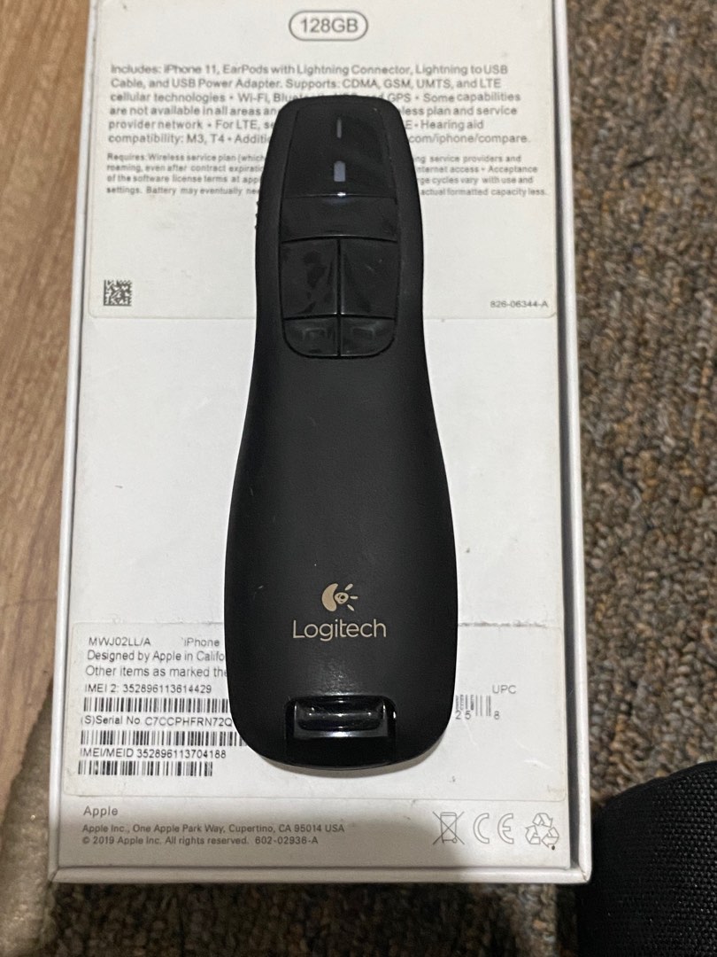 Logitech R400 laser pointer Original on Carousell