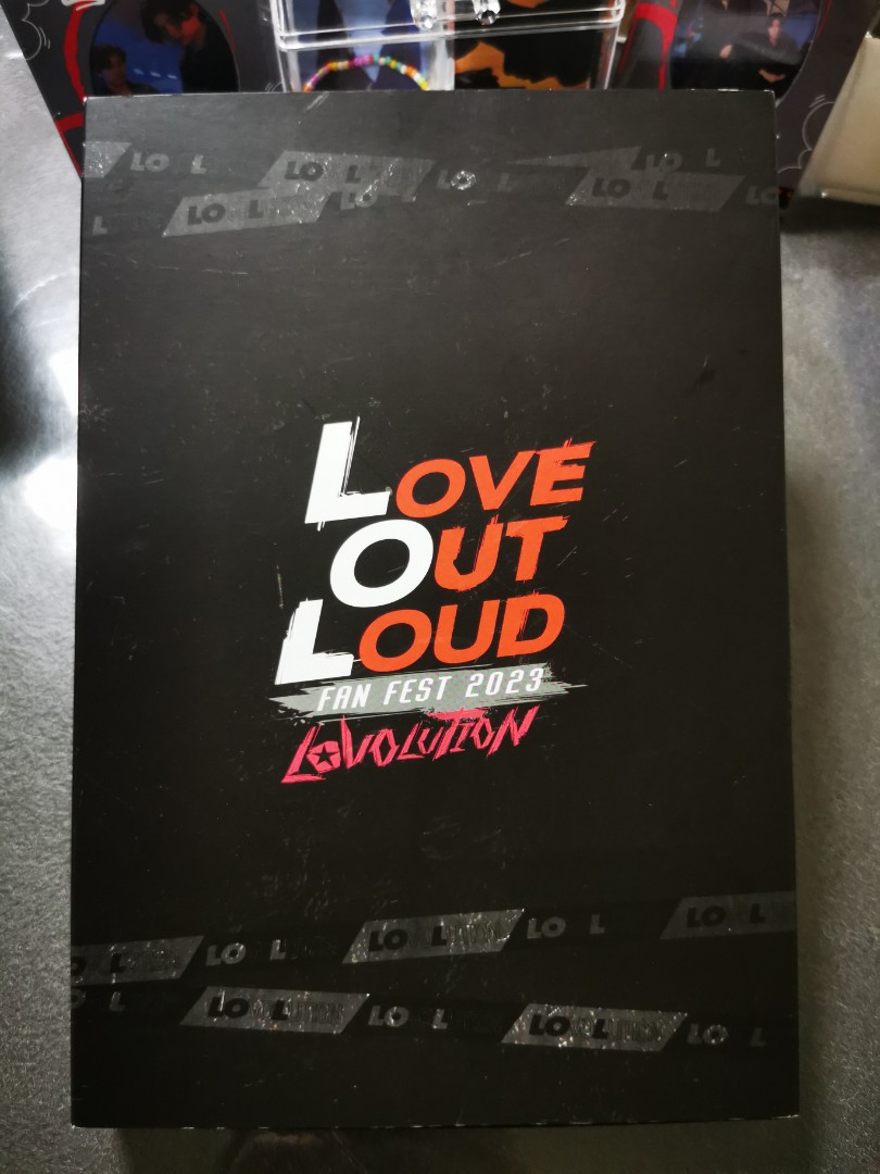 現貨］LOL演唱會Love Out Loud Fan Fest 2023 Special Box Set +海報
