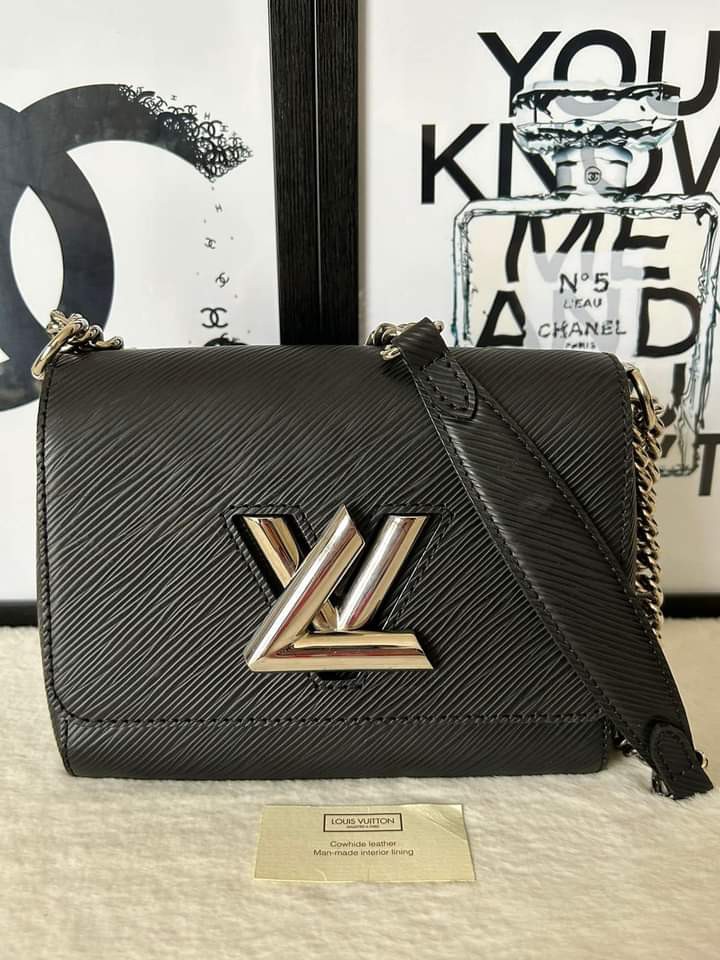 LV Twist MM EPI Leather Pink SHW, Luxury, Bags & Wallets on Carousell