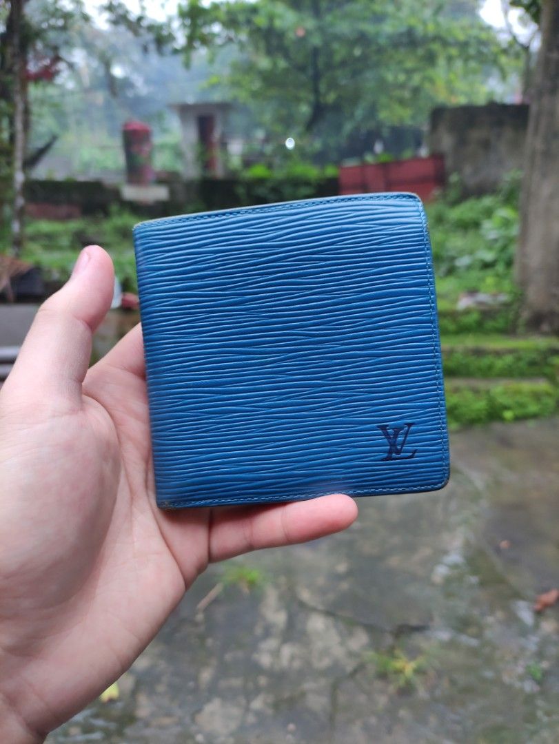 Louis Vuitton Damier Graphite Blue Vasco Zippy (Unisex) Wallet