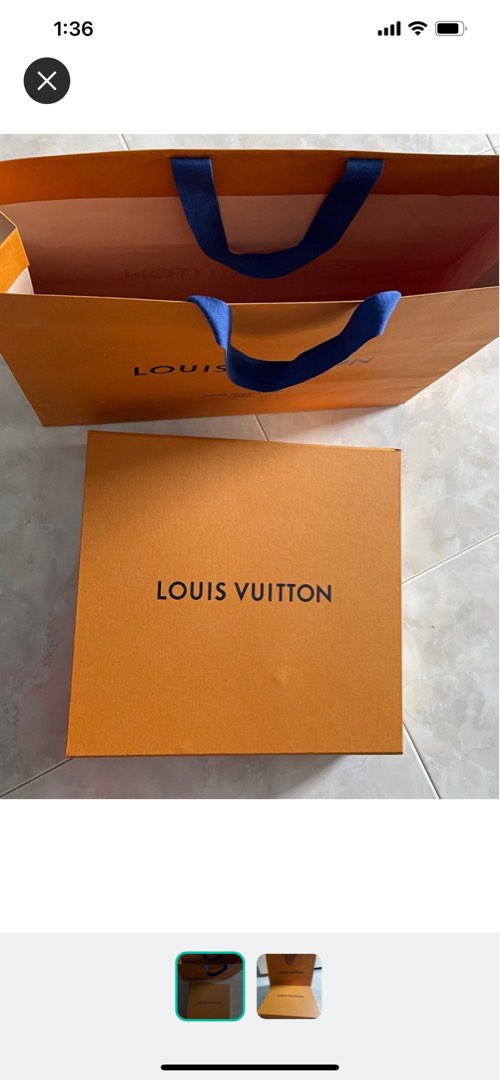 How to flatten a Louis Vuitton Box? 