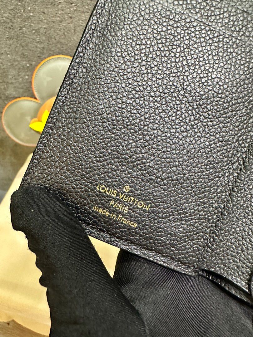 Louis Vuitton Curieuse Compact Wallet Noir Monogram Empreinte Leather,  Luxury, Bags & Wallets on Carousell