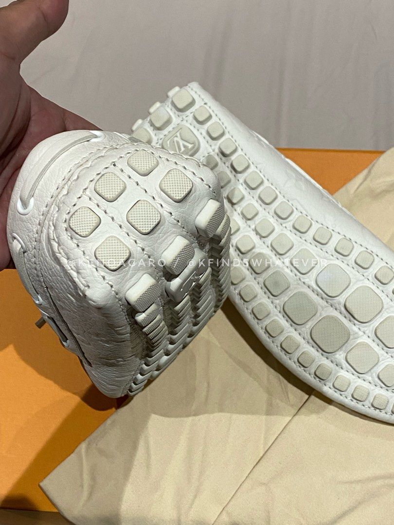 Louis Vuitton Loafers - Driving Shoes (Category: Casual Shoes) located in Manila. Submitted by kfindswhatever (Listing ID 1240643842, Image 3). Description: Authentic Unused smells new (fitted only) With box, dustbags & booklet Size reference (model feet 9US slim type) Final price.