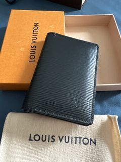 Louis Vuitton Damier Ebene Pince Money Clip Cardholder Louis
