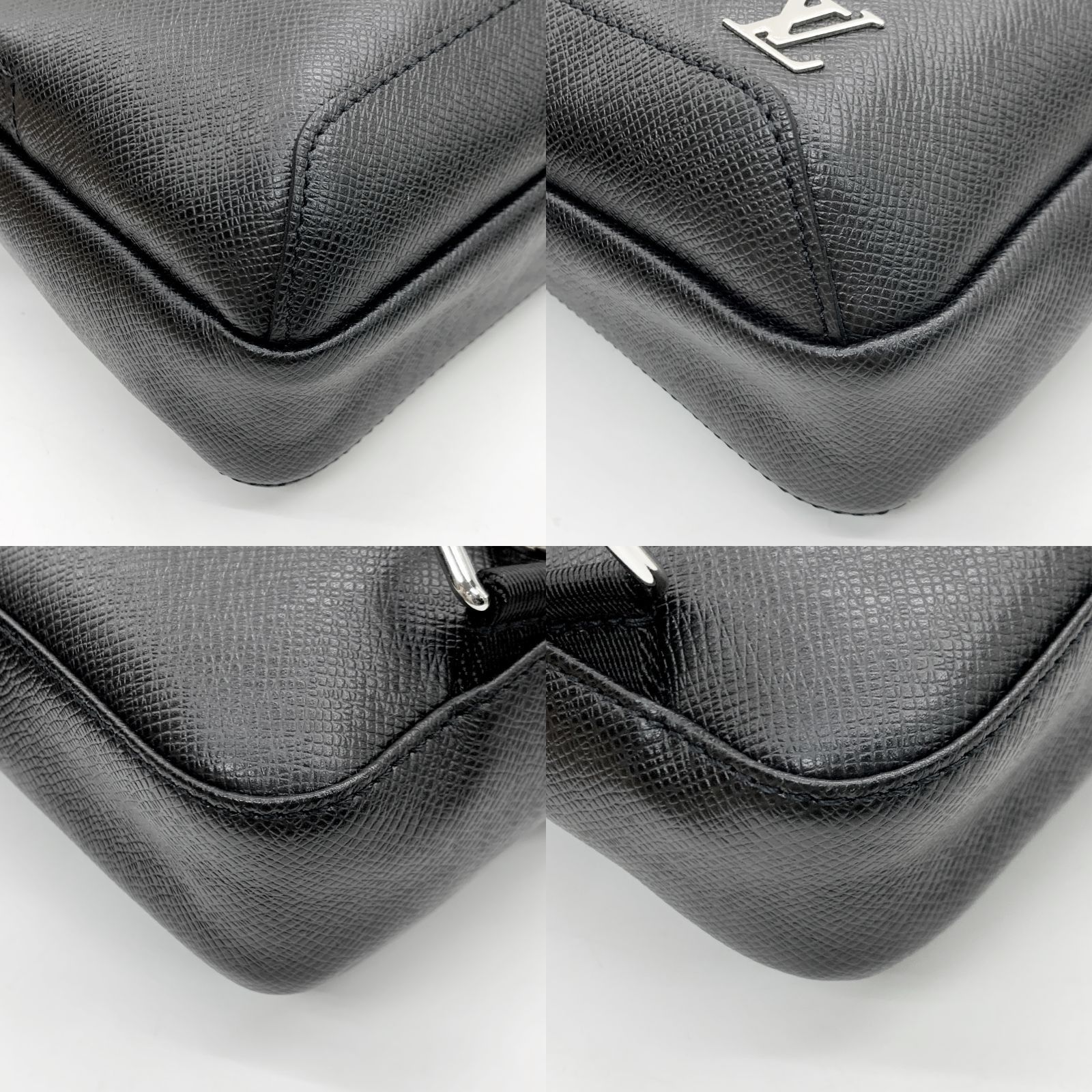 Authentic LOUIS VUITTON Taiga Avenue sling bag M30863 #M30-863-A00-0000
