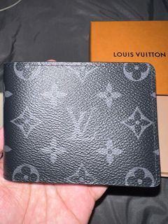 Louis Vuitton Slender Wallet Bandana (8 Card Slot) Monogram Bleached Blue  in Cowhide Leather - US