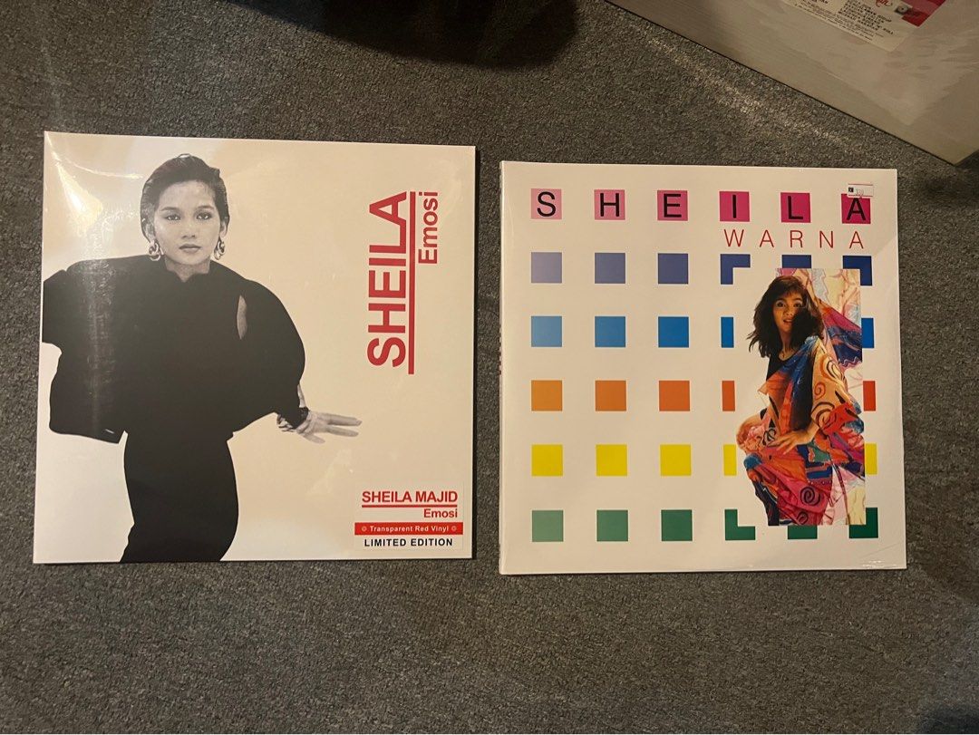 Lp sheila majid emosi & warna, Hobbies & Toys, Music & Media, Vinyls on ...