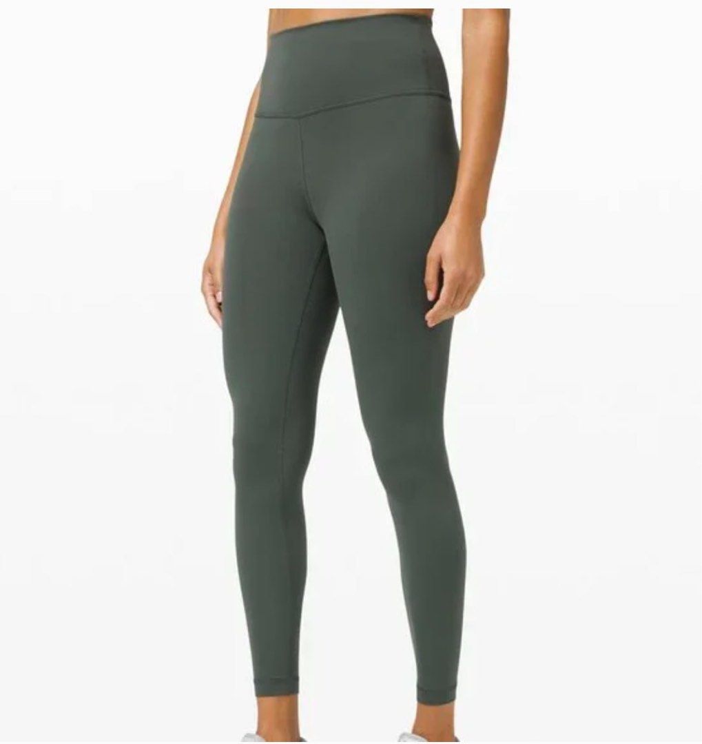 Lululemon Wunder Train High-Rise Tight 25” - Smoked Spruce, Women's  Fashion, Activewear on Carousell