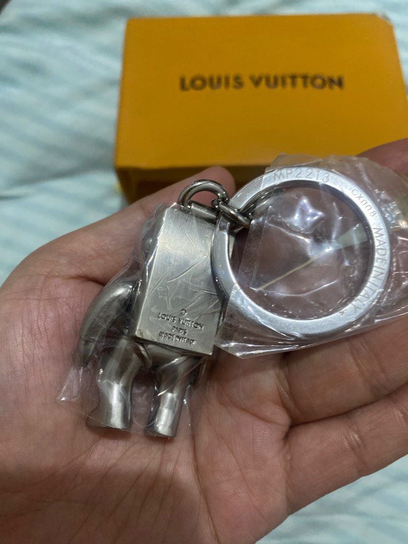 LOUIS VUITTON MP2212 astronaut Portocre Mascot Spaceman Bag Charm Key Holder