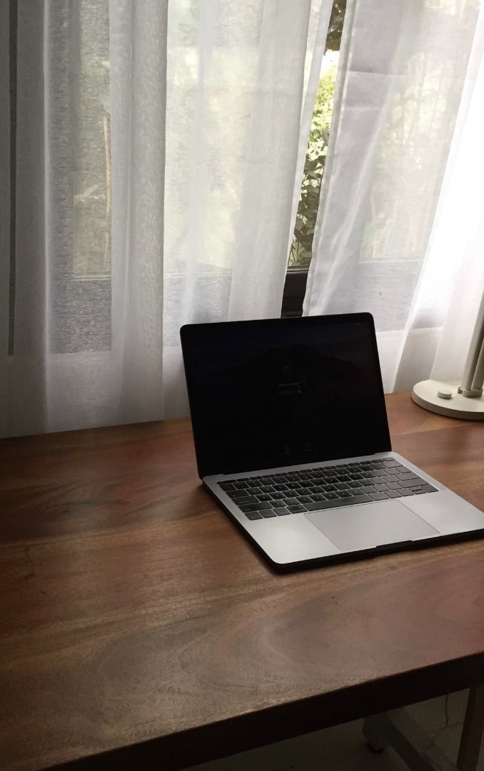Macbook Pro 13-inch (Bought in 2018 May) (Category: Laptops & Notebooks) located in Tagaytay City. Submitted by mioandfriends (Listing ID 1240709583, Image 2). Description: ~Bought in May 2018 from PowerMac Center at Php 76,990 ~MacBook Pro (13-inch, 2017, Two Thunderbolt 3 ports) ~Space Gray, 2.3GHz dual-core Intel Core i5, Turbo Boost up to 3.6GHz, with 64MB of eDRAM, ~128GB SSD, 8GB of 2133MHz LPDDR3 onboard memory ~See pics for more details ~