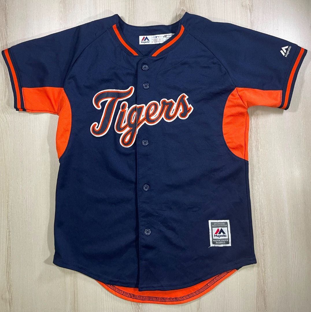 Majestic Youth MLB Detroit Tigers Jersey #CY Used, Men's Fashion, Tops &  Sets, Tshirts & Polo Shirts on Carousell
