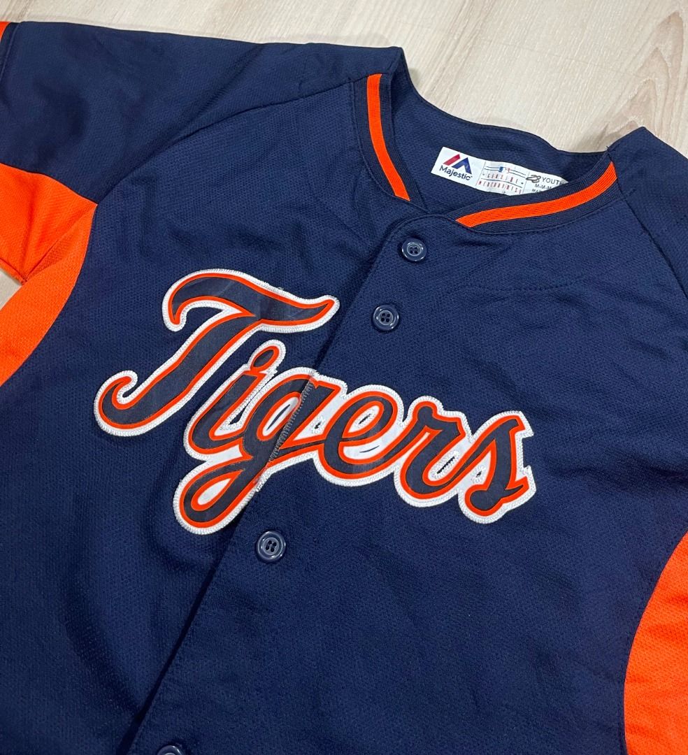 Majestic Youth MLB Detroit Tigers Jersey #CY Used, Men's Fashion, Tops &  Sets, Tshirts & Polo Shirts on Carousell