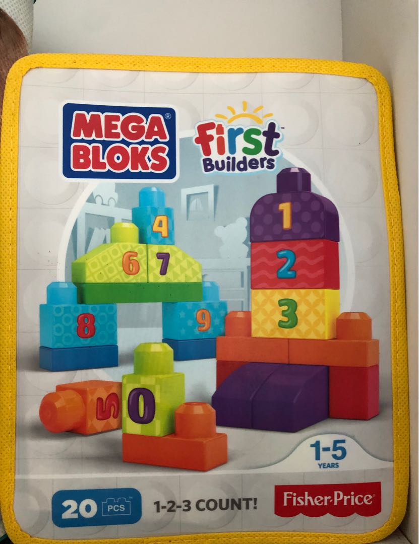Mega bloks 123 on sale count