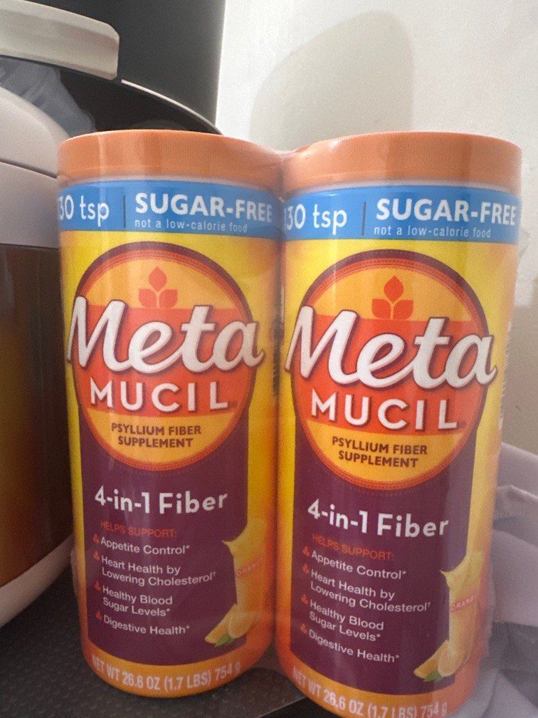 Metamucil Fiber Supplement, Health & Nutrition, Health Supplements