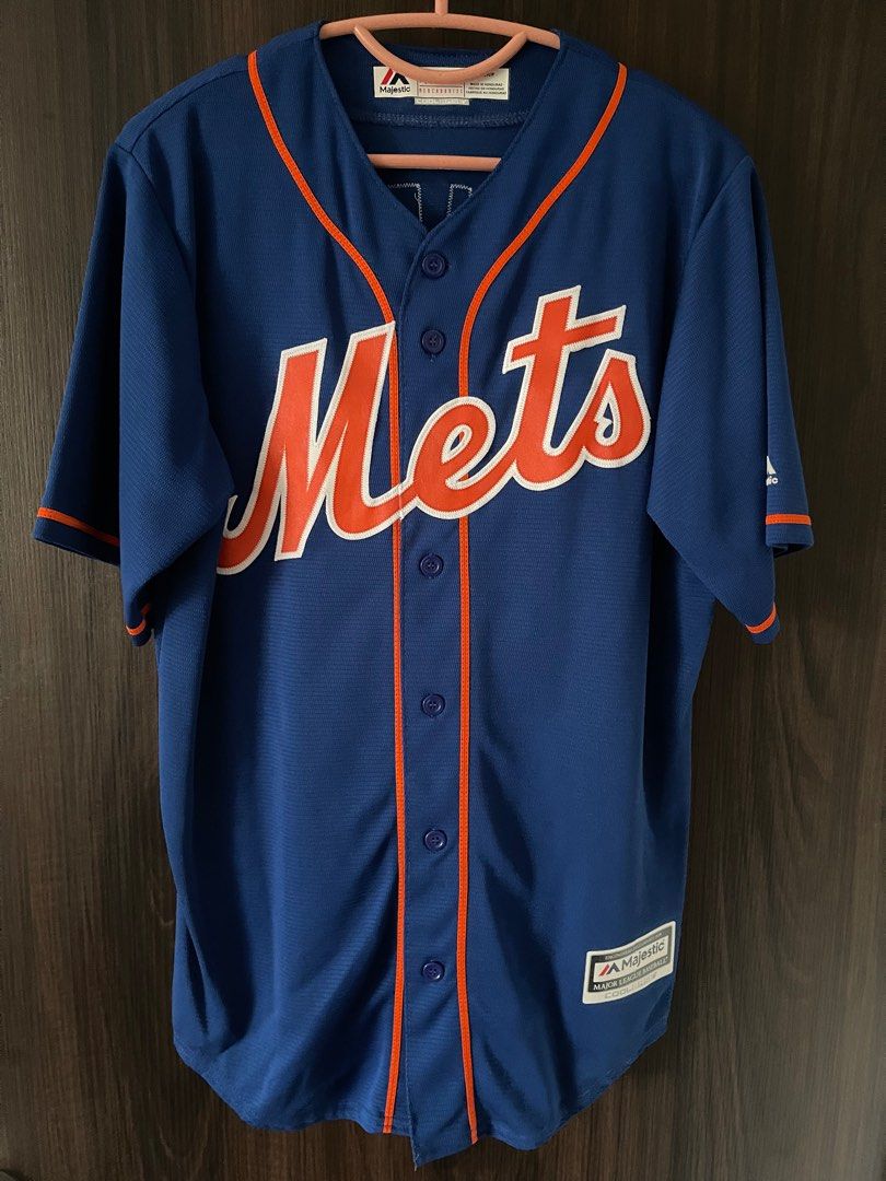 Majestic New York Mets Royal Alternate CoolBase Jersey with Darryl