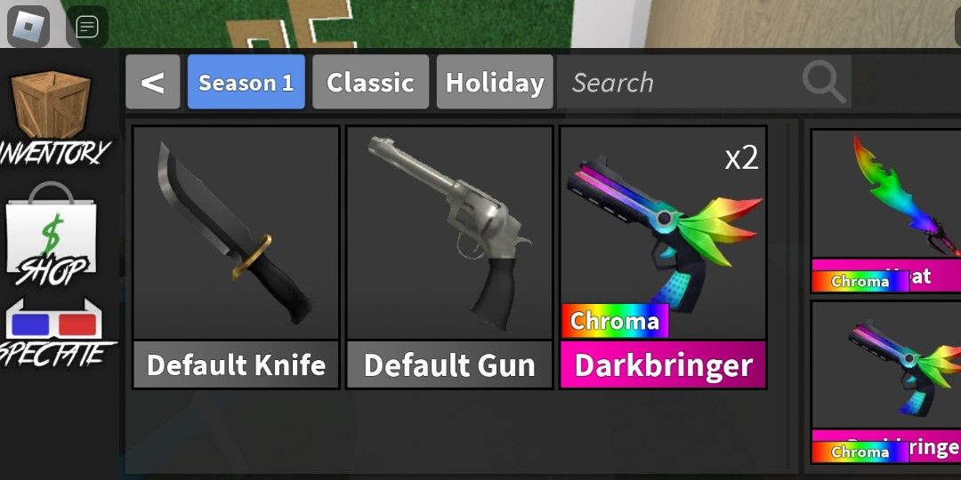  Purchase MM2 Godlies, Guns & Knives!