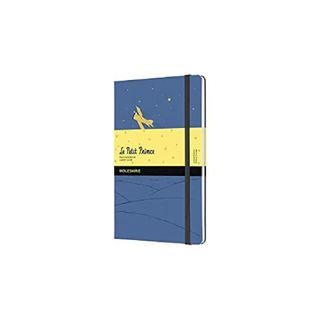 Moleskine, The Little Prince Limited Edition Notebook, Lined Layout and Hard Cover, Large Format 13x21 cm, 192 Pages