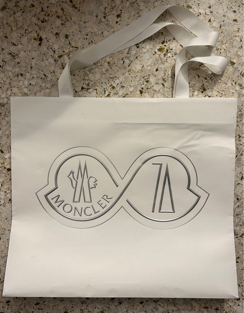 Moncler paper bag new arrivals