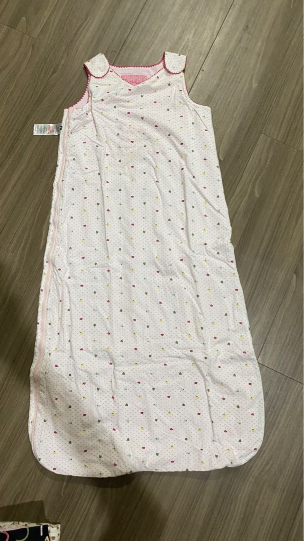 Mothercare sleeping bag 618mo reversible rosebud on Carousell