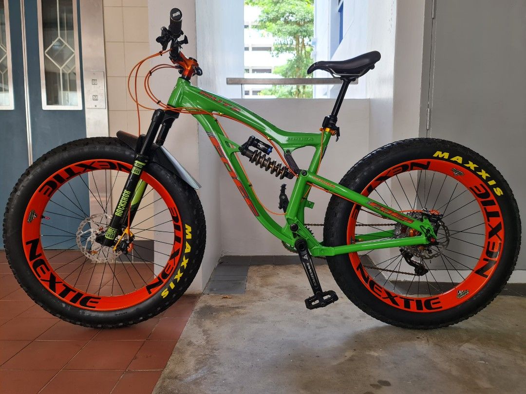 Foes mutz full suspension fatbike mountain bike
