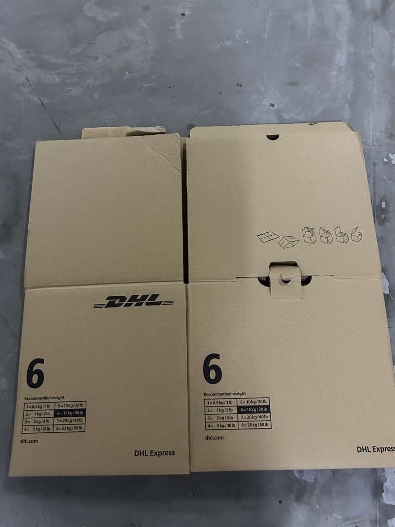 Moving house box / cupboard / DHL, Everything Else on Carousell