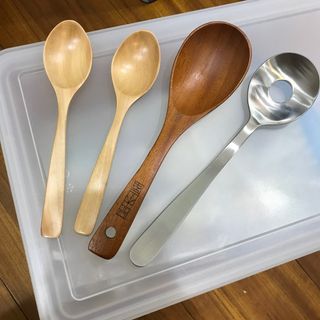 Muji不鏽鋼湯匙🥄木頭湯勺