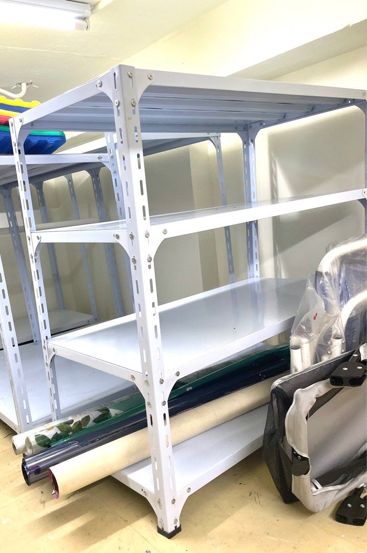 Multiple metal racks, Furniture & Home Living, Furniture, Shelves ...