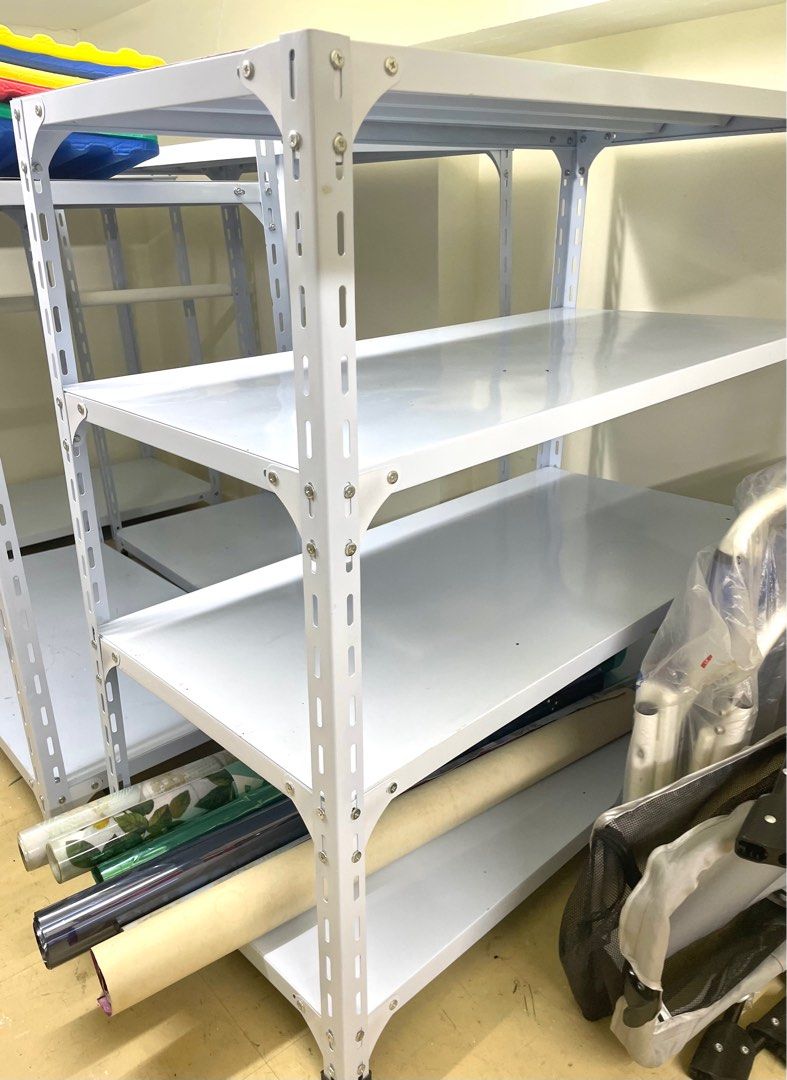 Multiple metal racks, Furniture & Home Living, Furniture, Shelves ...