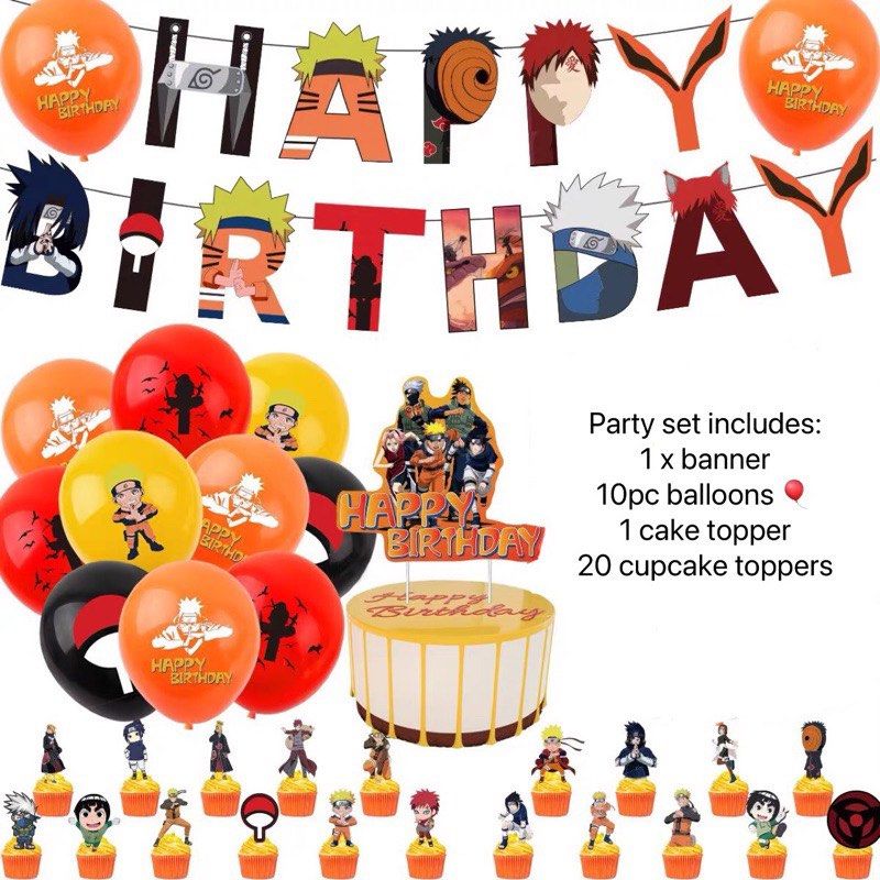 Aggregate more than 176 anime birthday decorations super hot - ceg.edu.vn