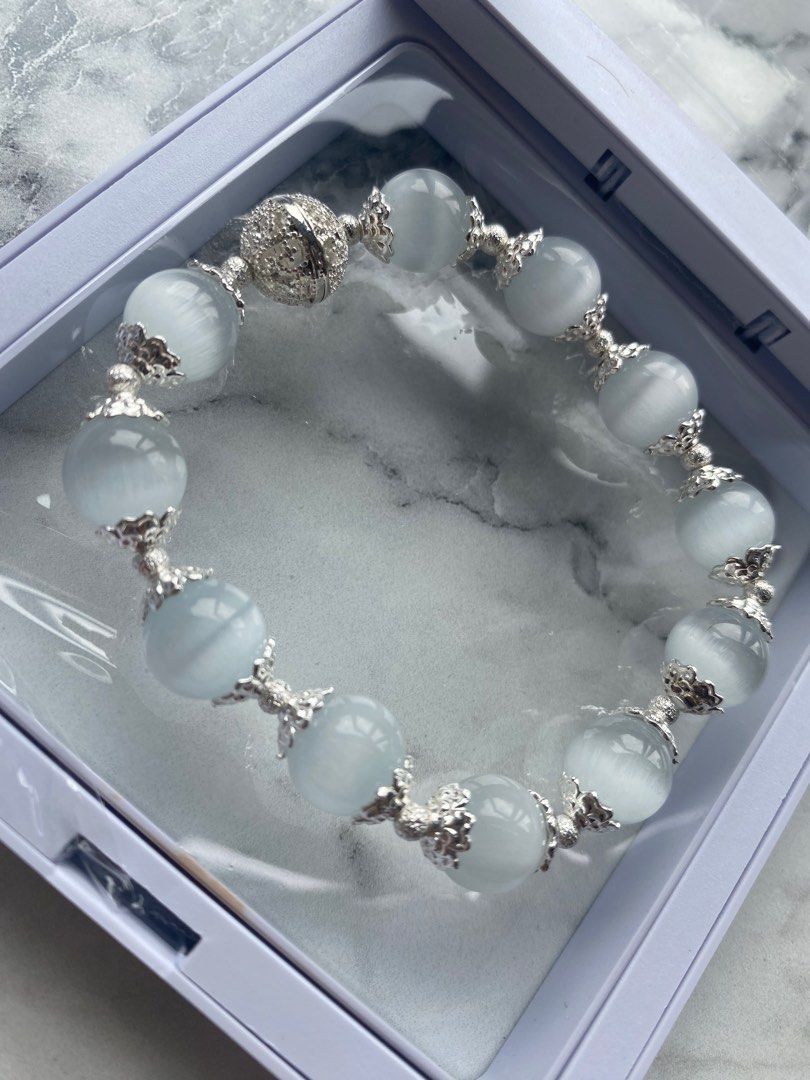Cats eye new arrivals stone bracelet