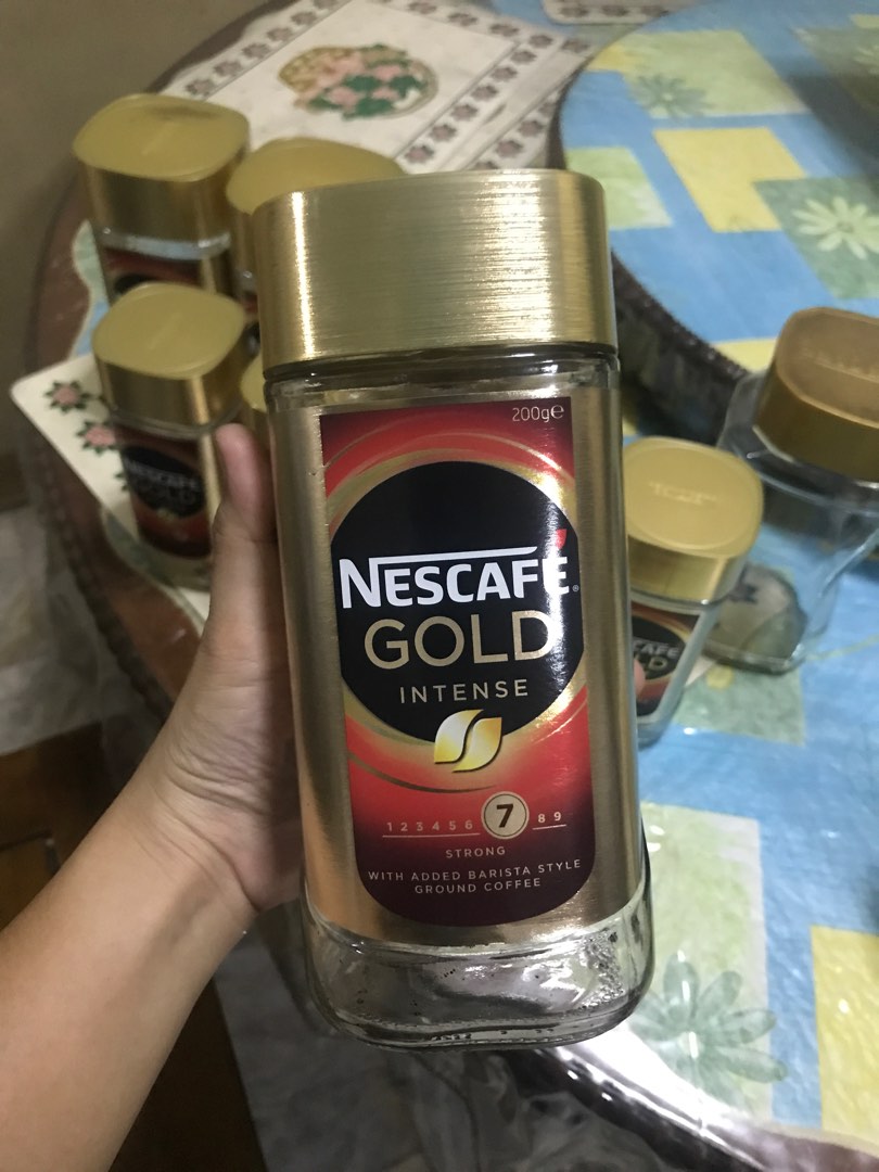 Nescafé Gold empty jars, Furniture & Home Living, Kitchenware