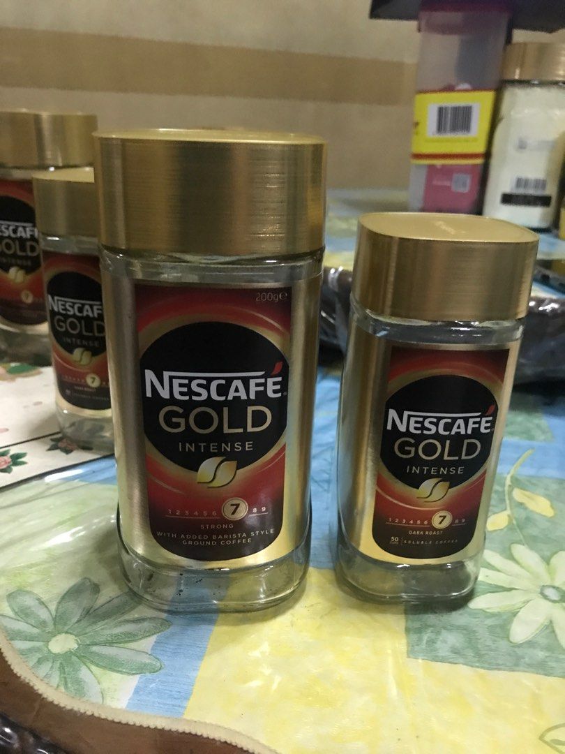 Nescafé Gold empty jars, Furniture & Home Living, Kitchenware