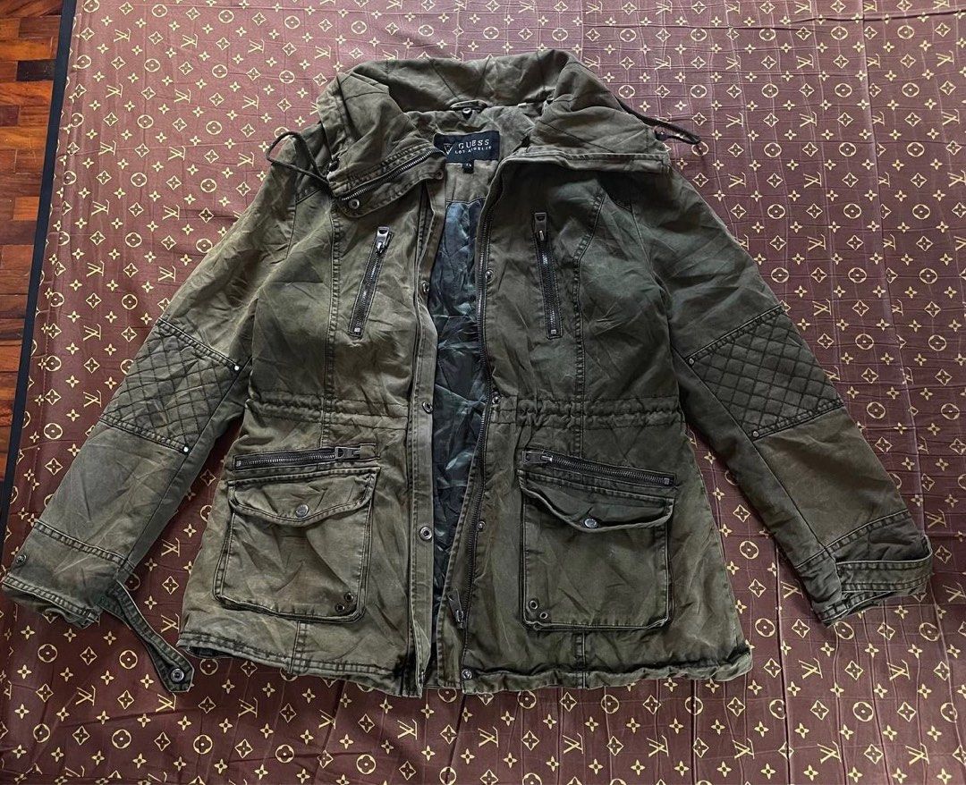 Guess army jacket online
