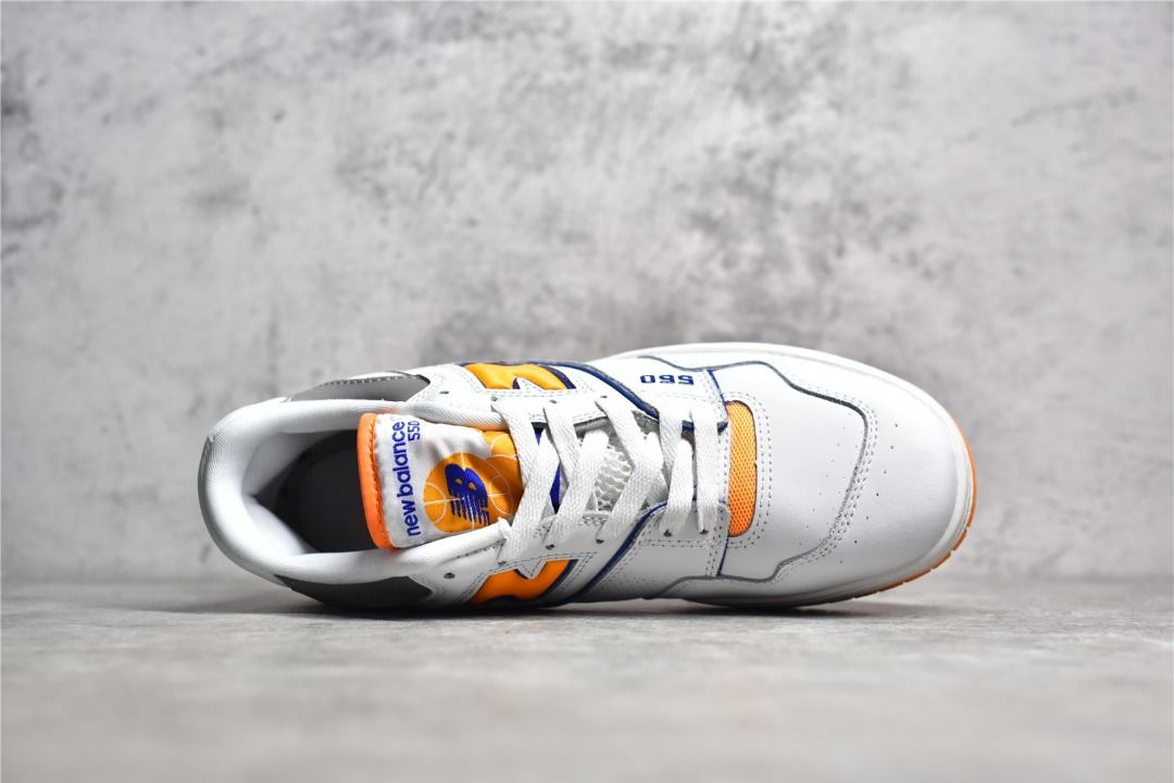 New Balance 550 White Yellow shoes
