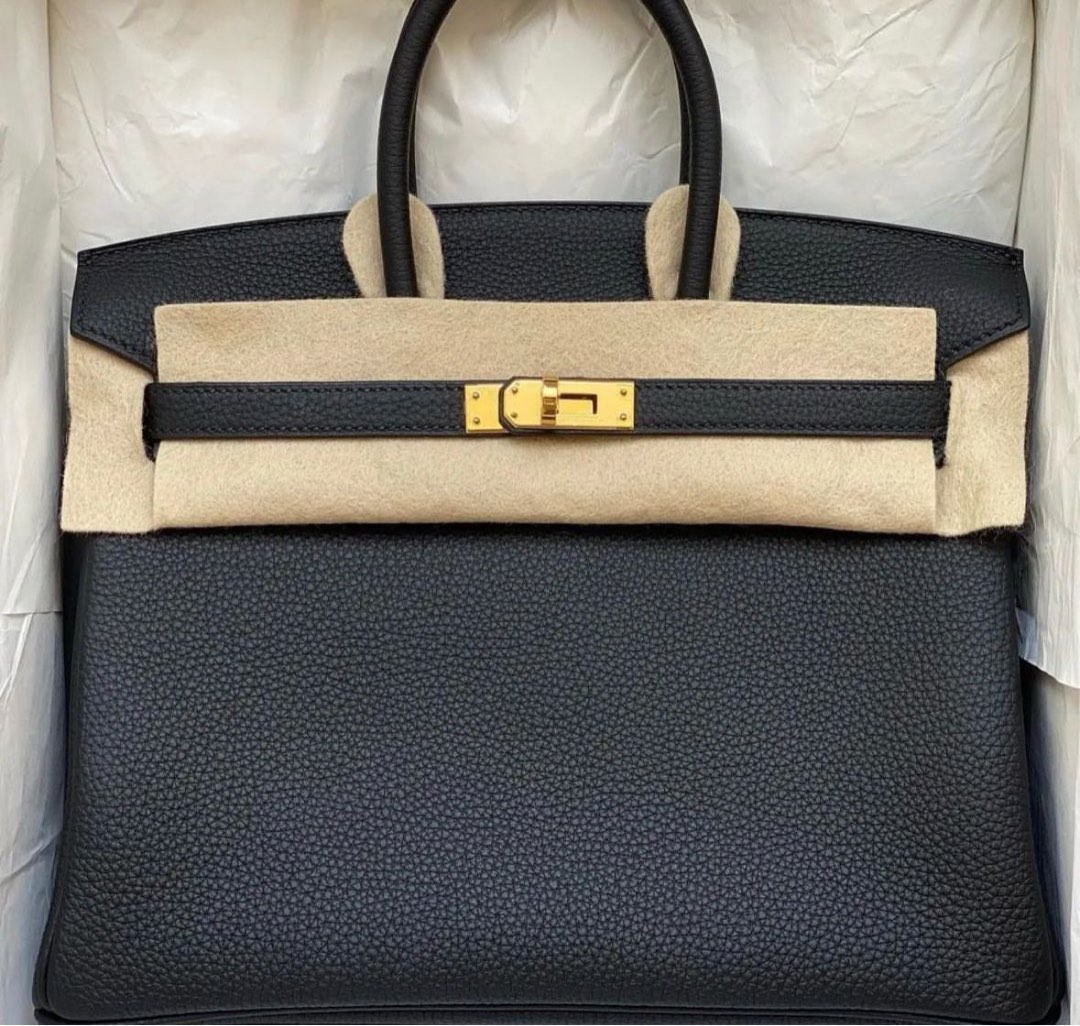 Birkin 25 Togo Black