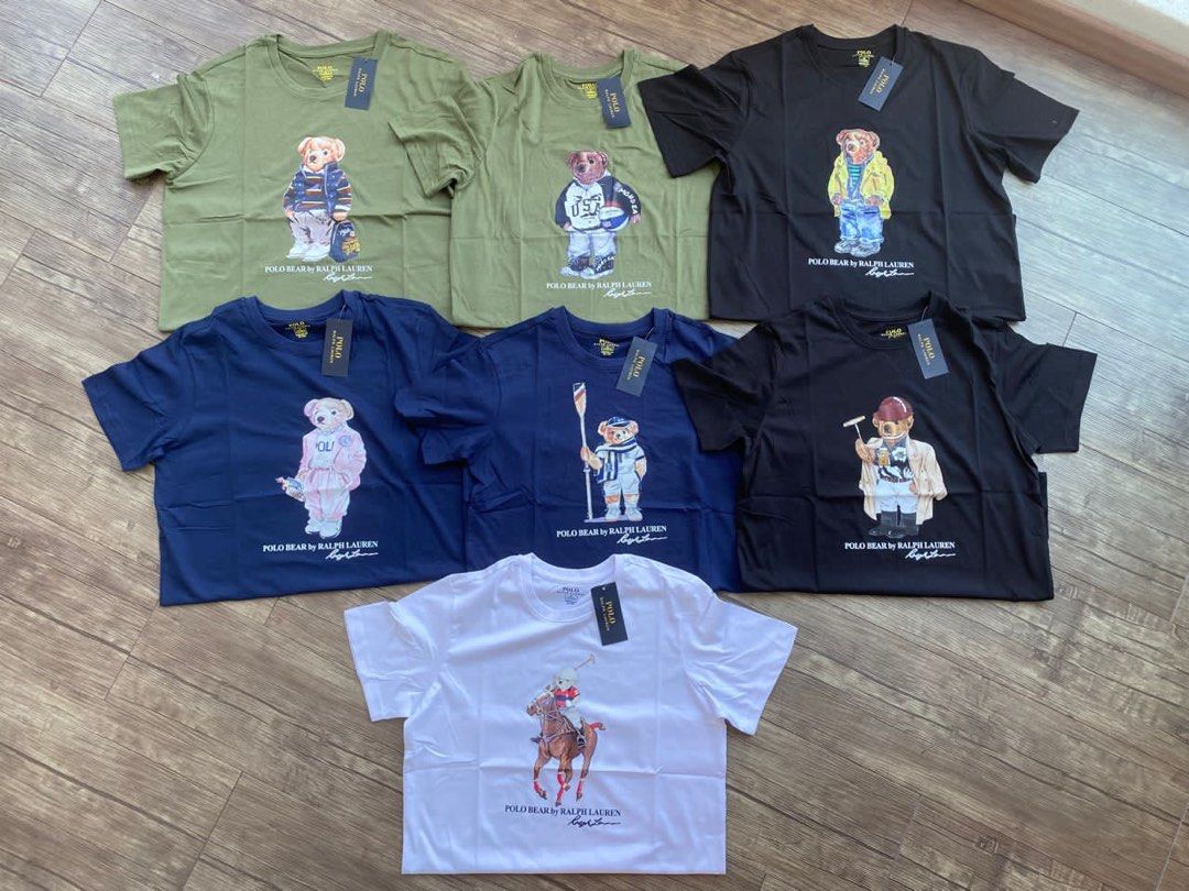 NEW POLO BEAR RALPH LAUREN SHIRT Men s Fashion Activewear on