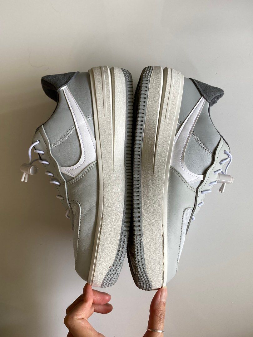 Nike air on sale force platform white