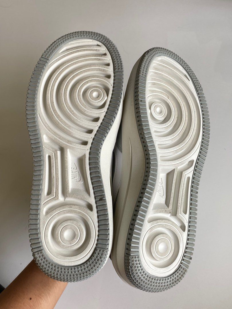 Nike air force platform white clearance