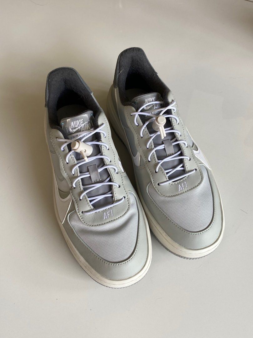White nike platform hot sale