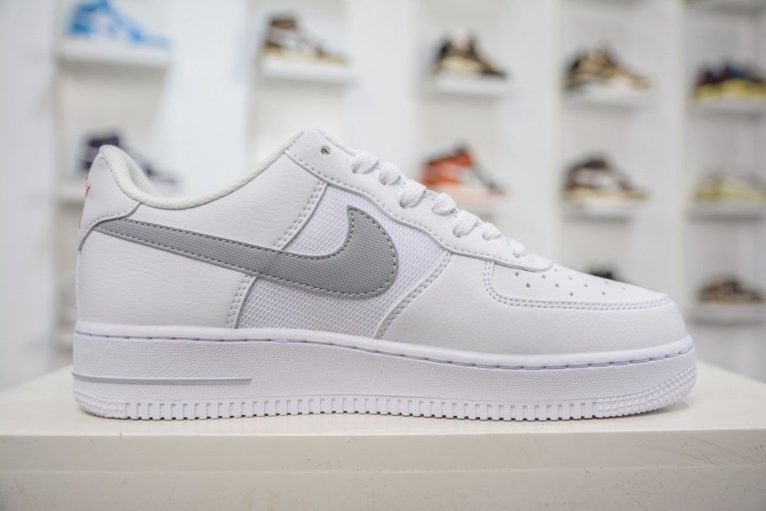 Nike Air Force 1 Low White/Red/Grey FD9772-100