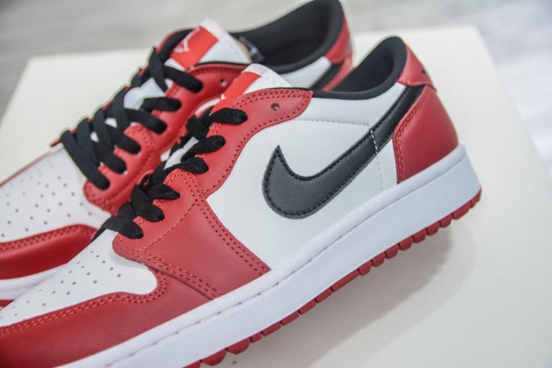 Nike Air Jordan 1 Low Chicago Golf Shoes Red DD9315-600 NEW