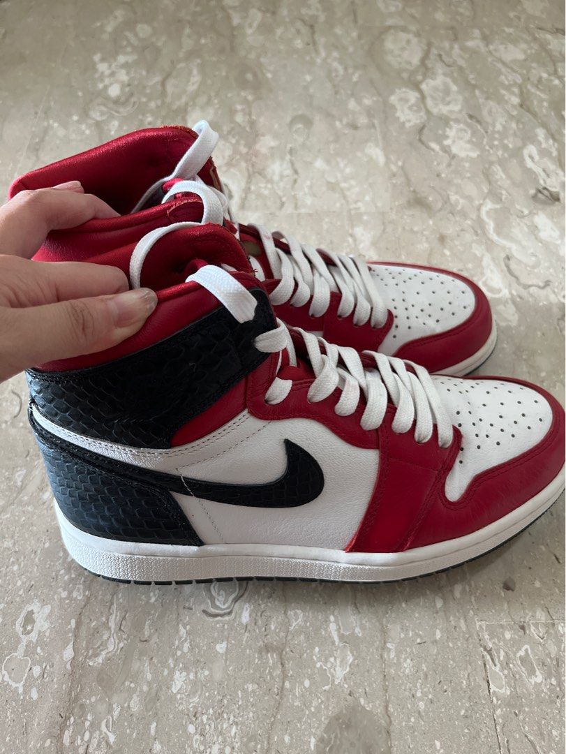 j1 satin red