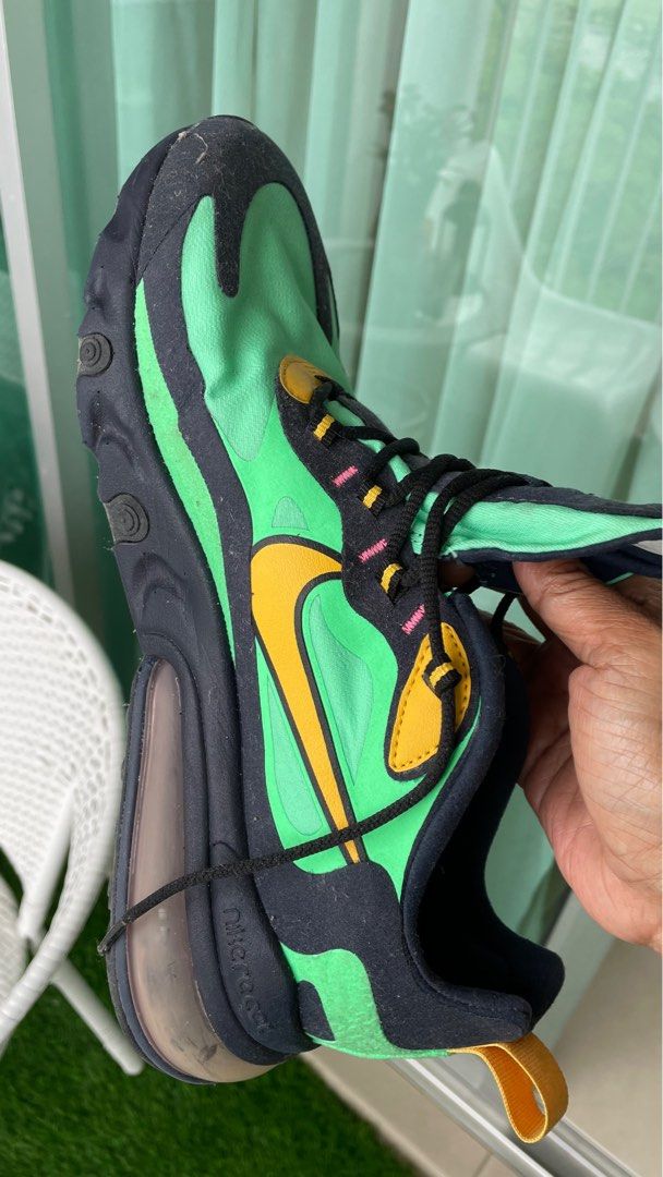 Nike Airmax 270 React (Category: Sneakers) located in Kuala Lumpur. Submitted by archy_stuff (Listing ID 1237805974, Image 3). Description: - Nike Airmax 270 React - Size UK9 - Personal use - perfect condition.