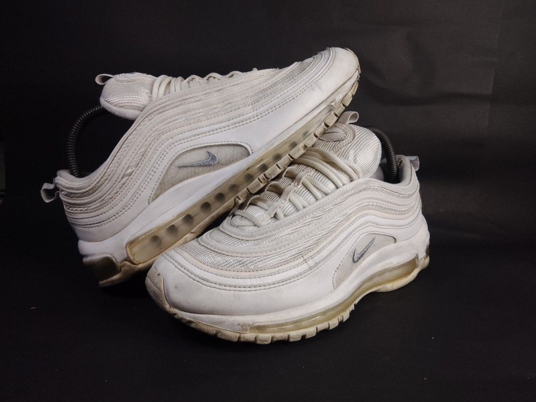 Nike Airmax 97 Triple White Size 7.5 mens 9 womens Men s