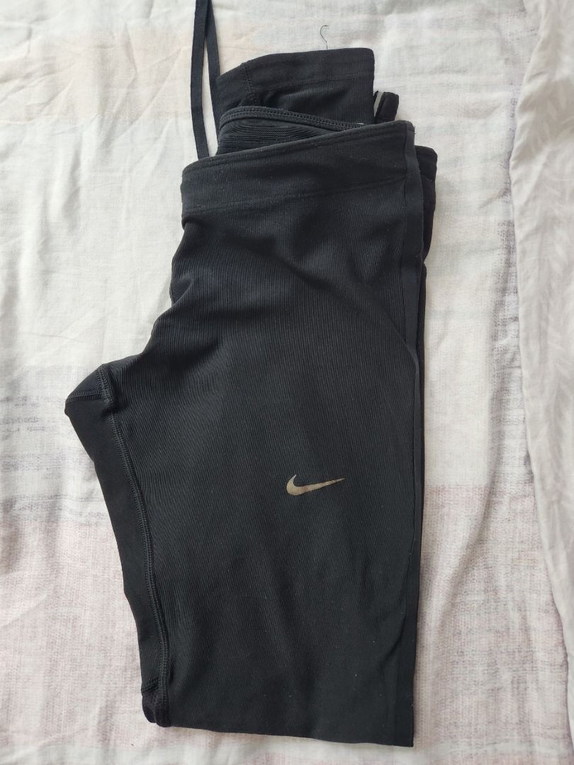 Nike Dri Fit Running Leggings with Zipper Ankle, Women's Fashion, Bottoms,  Other Bottoms on Carousell