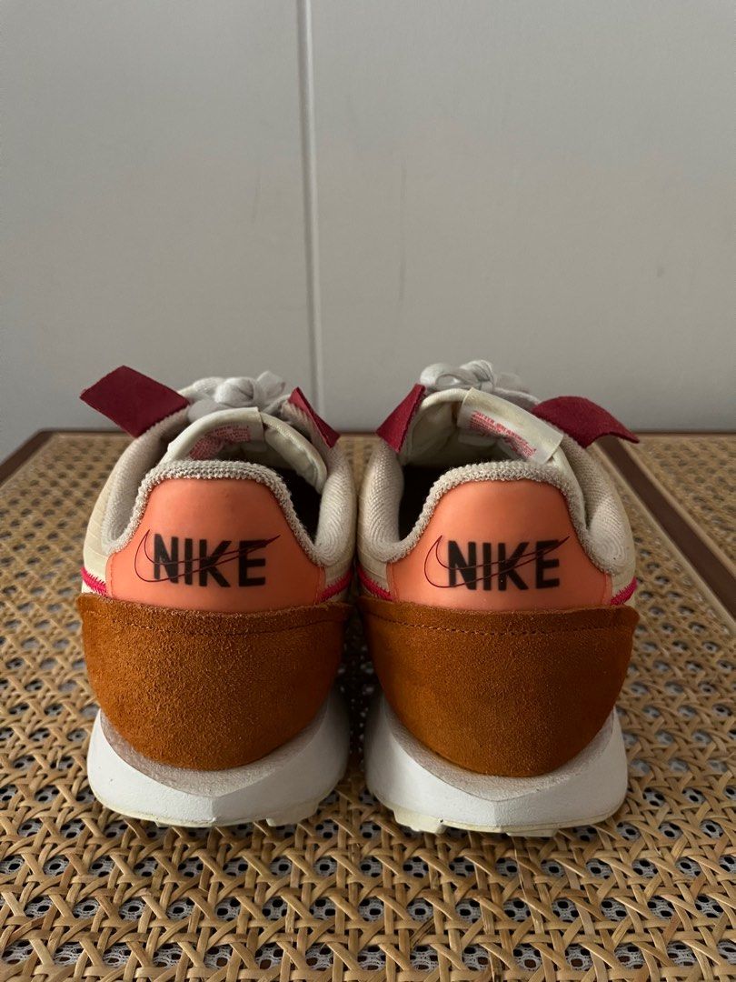 Nike Waffle Racer 2X Trainers in Peach Orange EU43 UK8.5 Men s