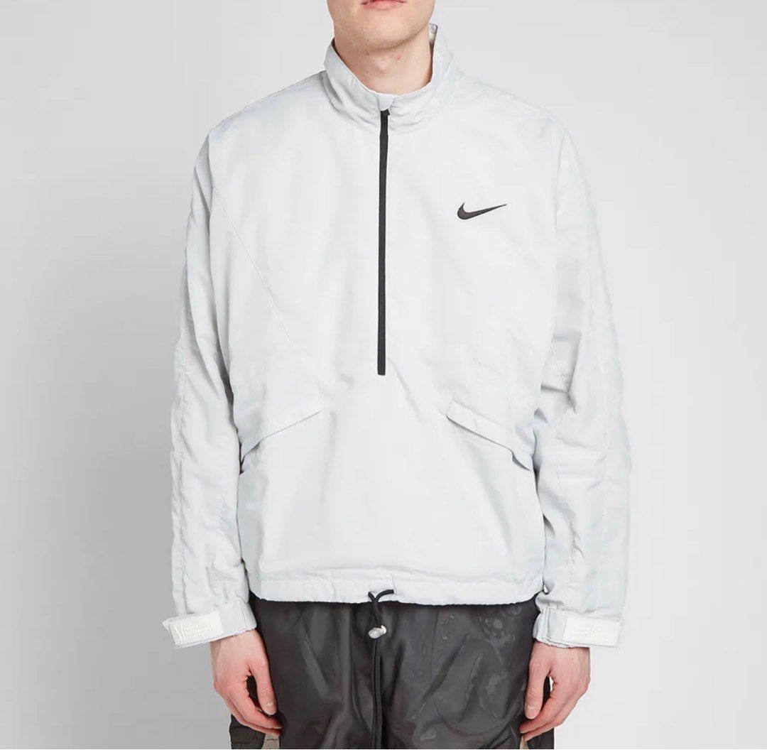 FOG x Nikelab FEAR OF GOD x Nike Half Zip Jacket Pure Platinum ...