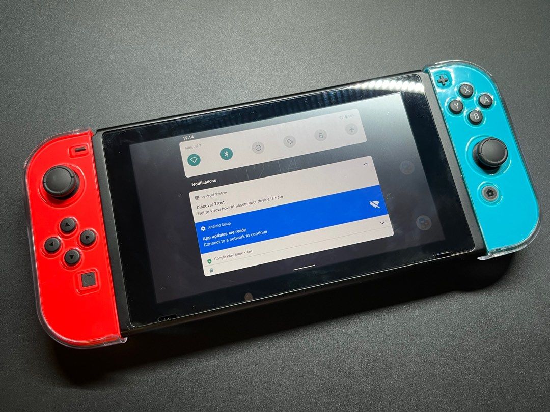 Modded Nintendo Switch Android 11 O.S (LineageOS 18.1) Tablet, Able to  Dual Boot